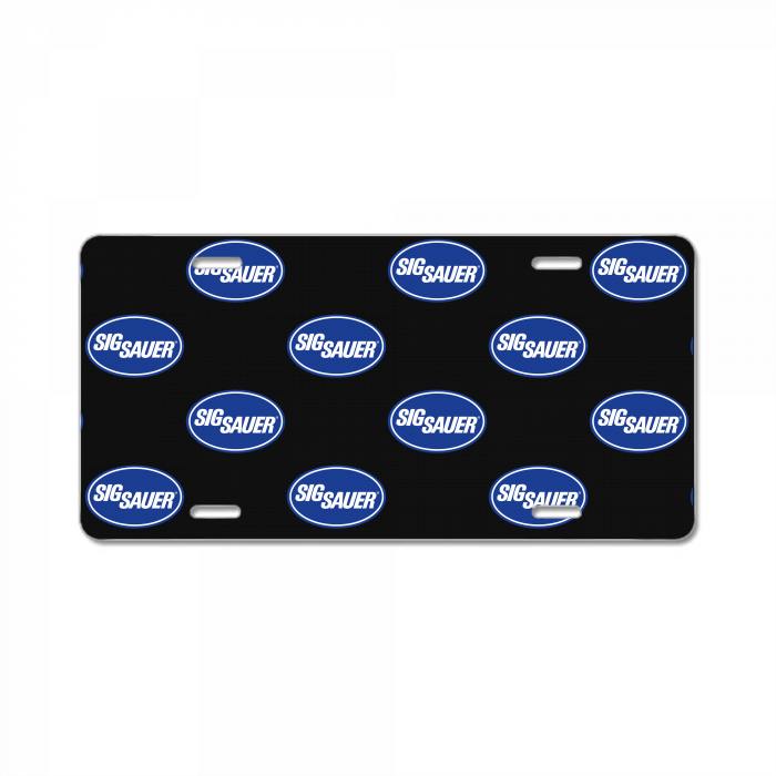 sig sauer license plate frame